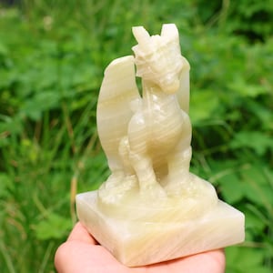 5&quot; Natural Afghan jade dragon, Quartz Crystal Carved ,Crystal Heal Reiki,Home decoration,Crystal Sculpture,Mineral,Crystal Gifts