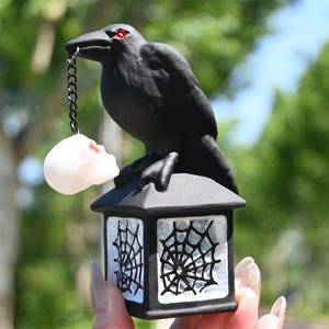 4.4&quot; Natural obsidian crow, Quartz Crystal Carved ,Crystal Heal Reiki,Home decoration,Crystal Sculpture,Mineral,Crystal Gifts