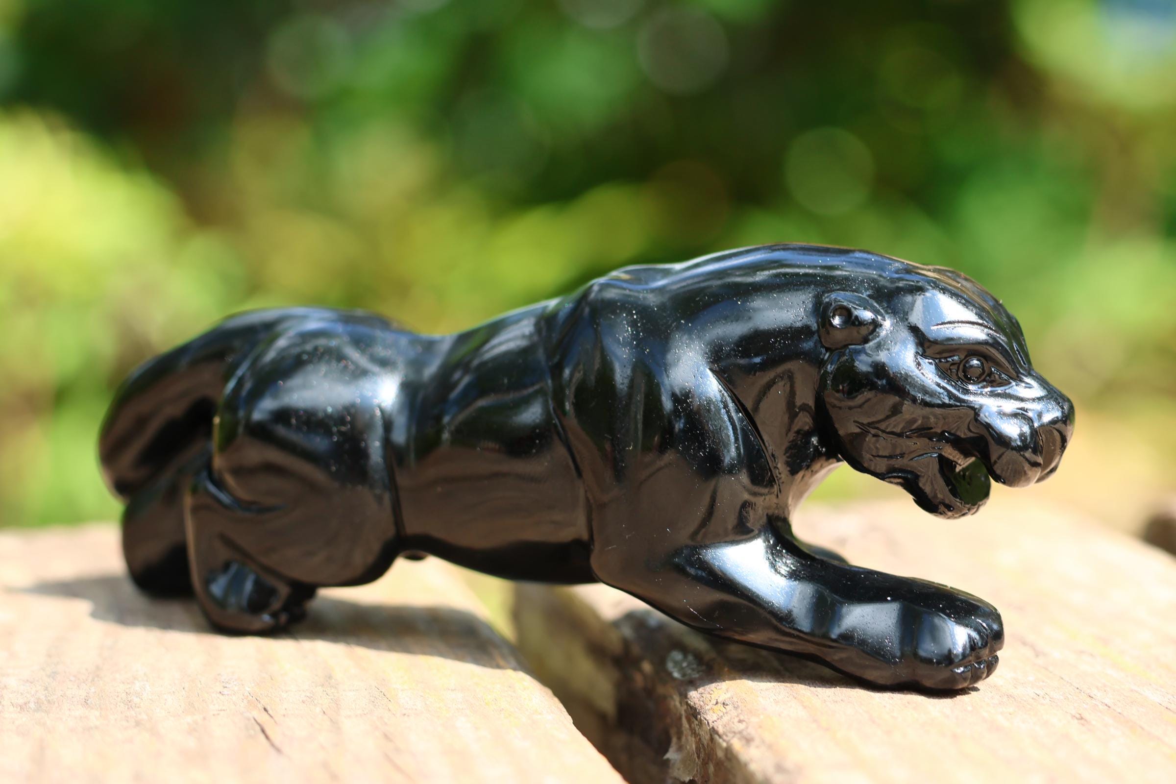 Jaguar Statue Crystal - Etsy