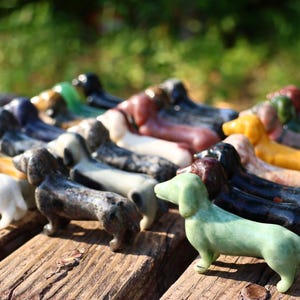 Crystal dachshund - Etsy 日本