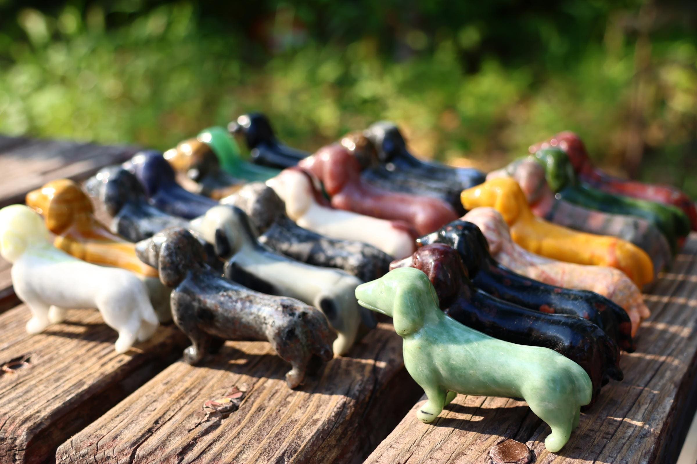 Crystal dachshund - Etsy 日本