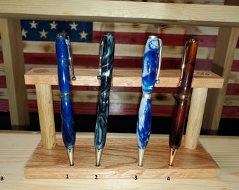Various Hand Turned Pens