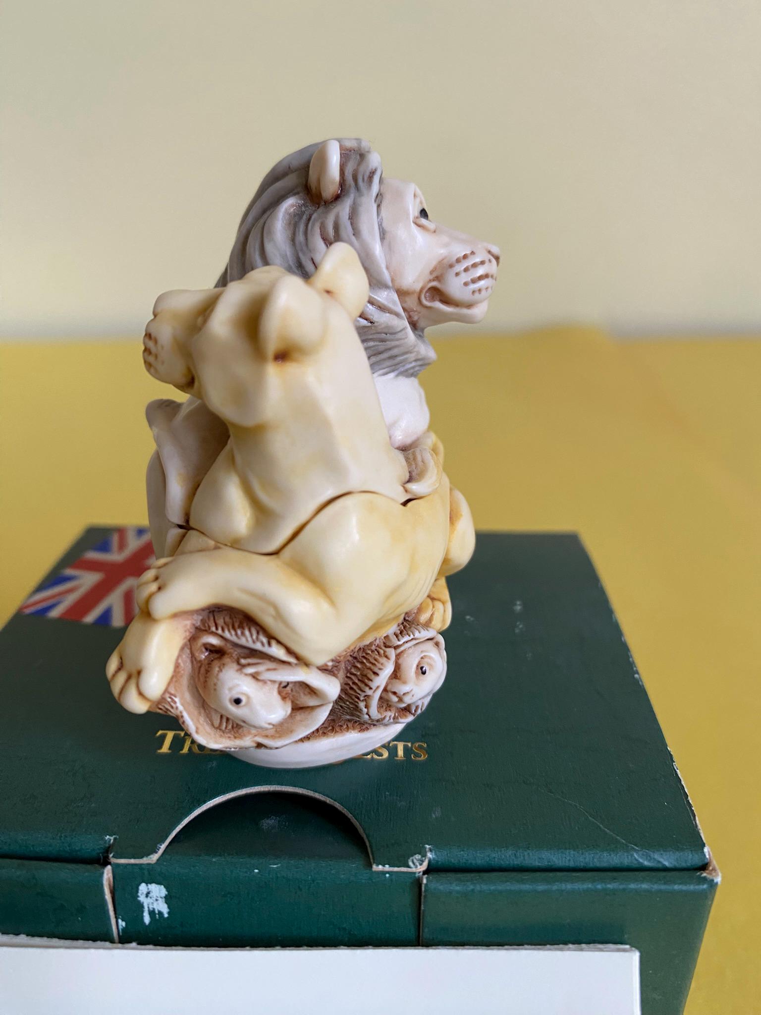 HARMONY KINGDOM ハーモニーキングダム　ゾウ　象　イギリス製　彫刻 Harmony Kingdom Figurine: Lords of the Jungle - Etsy