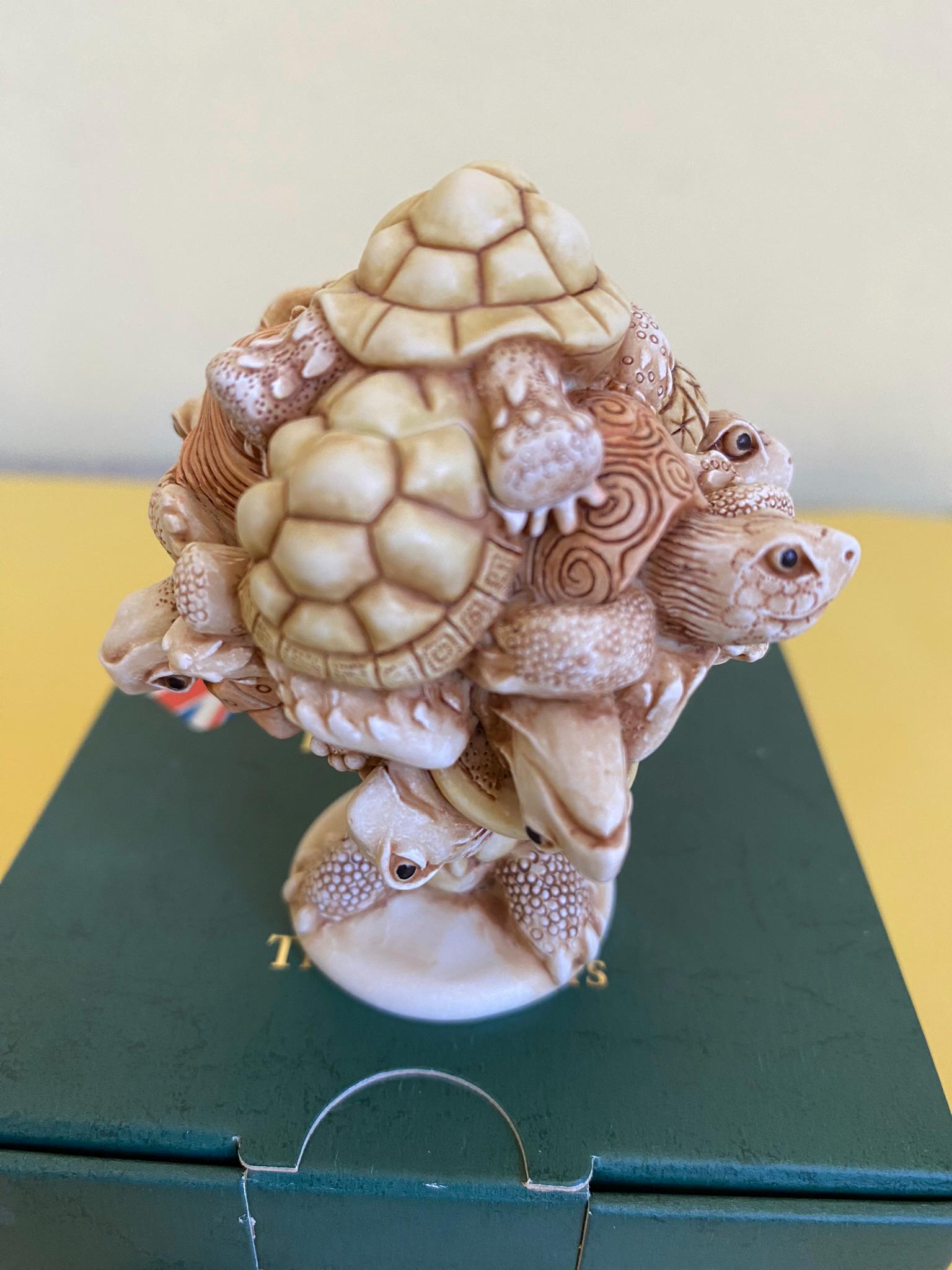 Harmony Kingdom Figurine: Weight of the World W/certificates (rare