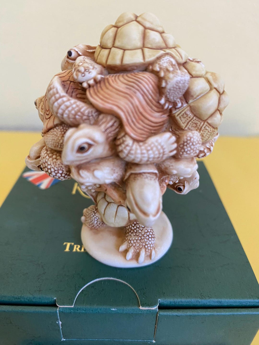 Harmony Kingdom Figurine: Weight of the World W/certificates (rare