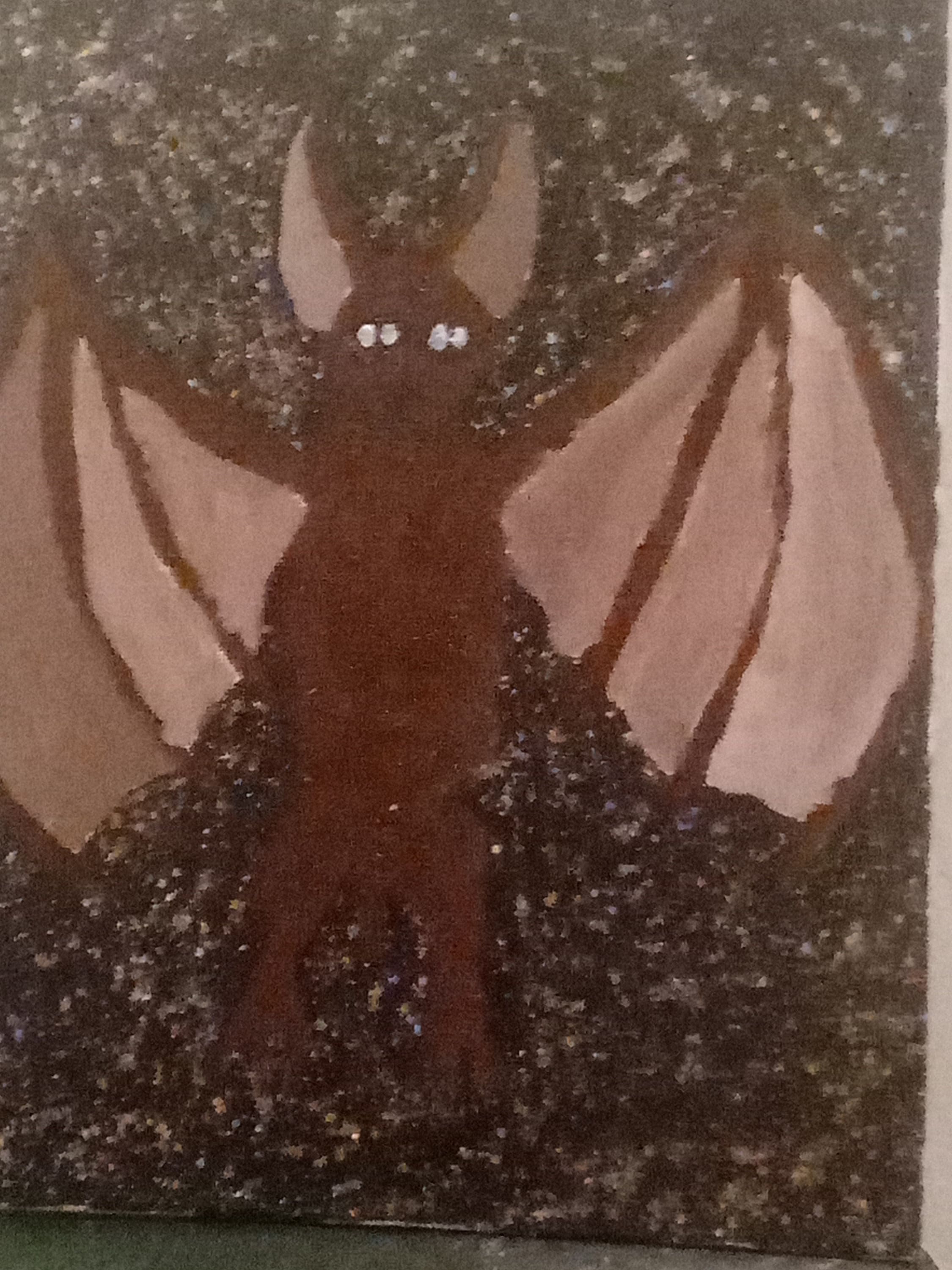 Original Flying Cryptid Painting - Etsy
