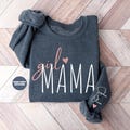 Personalized Girl Mama Sweatshirt: Custom Mom of Girls Clothing