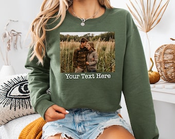 Custom Photo Sweatshirt: Personalized Family Picture Hoodie