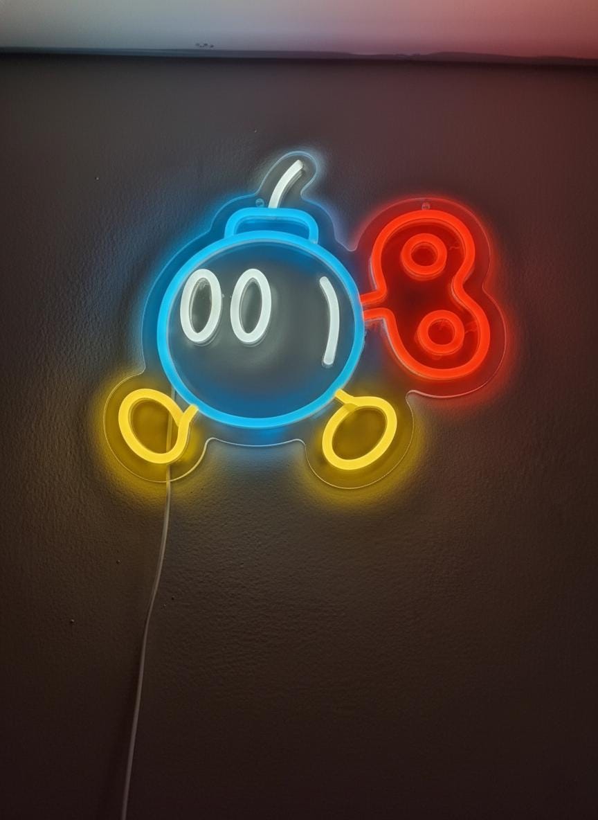 Simpsons neon sign - Etsy 日本