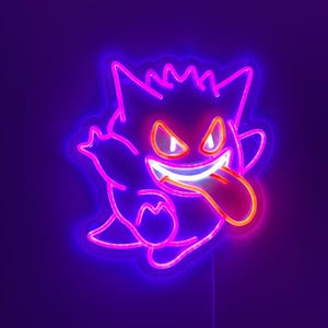Gengar neon sign - Etsy 日本