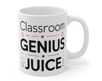 Creative TEACHER INSPIRATION MUG – Humorous Classroom Genius Juice Mug For Coffee Lovers