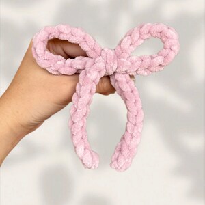 2 piece set Crochet Bow Hair Clips