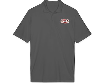 Polo anti-humidité avec logo Centennial de la Georgia Football Officials Association
