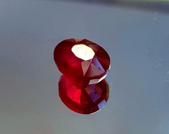 Natural Certified Burmese Ruby huge 8.62 carat