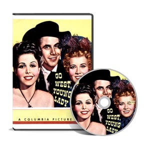 Go West, Young Lady (1941) Farce, Action, Comedy, Music, Romance, Western DVD