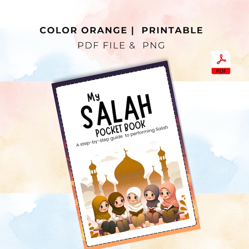 Islamic Prayer Steps Flashcards, Learn Salah, Transliteration (digital ...
