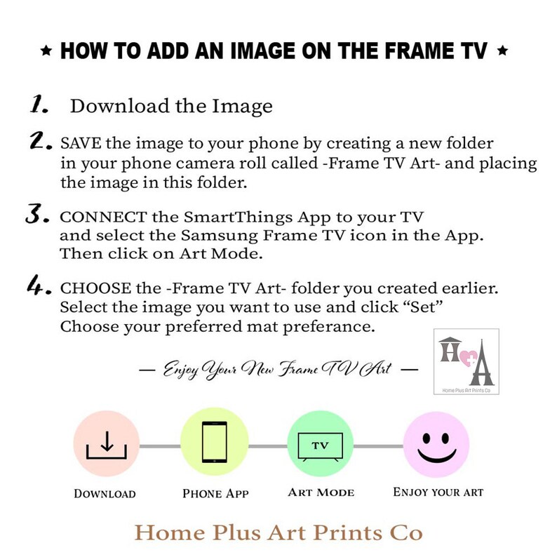 Samsung Frame Tv Art Wildflowers,fall Vintage Landscape Painting