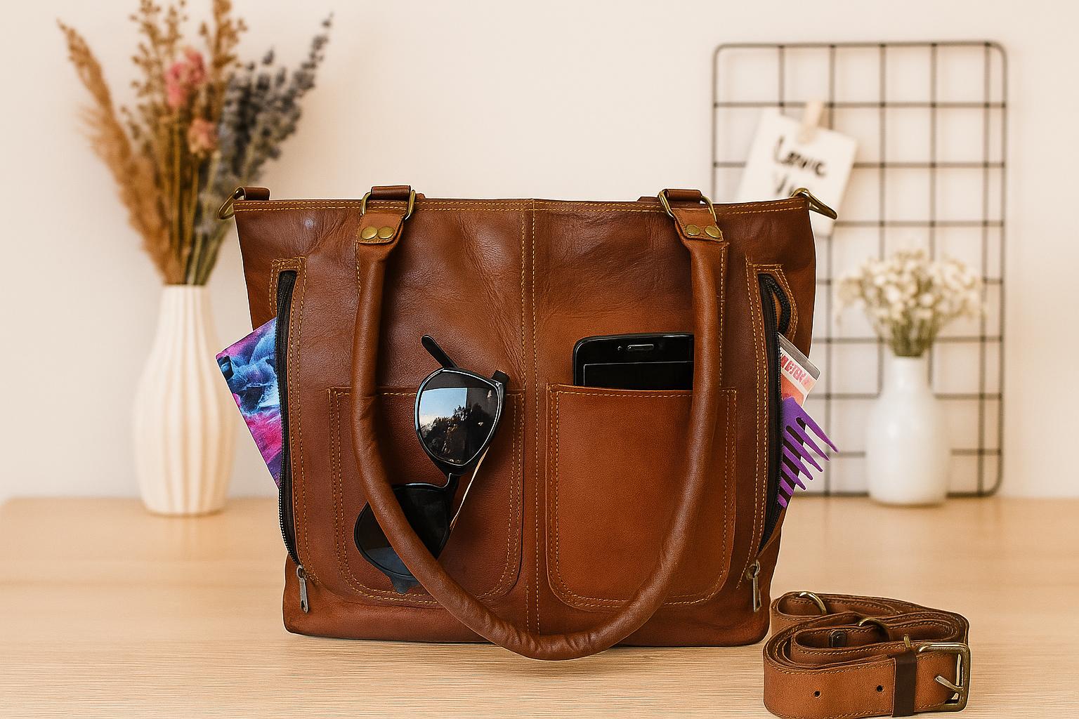 Sac à bandoulière tissé à la main avec chaîne pour mère et fille
