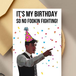 Peaky Blinders Birthday Card, Tommy Shelby Digital Birthday Card, Instant Download Peaky Blinders, Gift Peaky Blinders