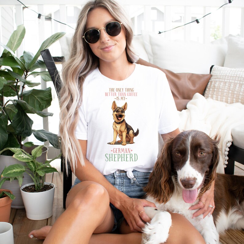 German Shepherd Mom Dog T-shirt, Dad T-shirt, Police Dog T-shirt ...