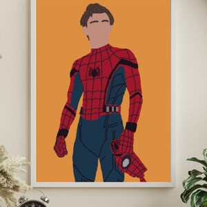 Spider Man Inspired Wall Art, Tom Holland, Wall art, Styles, Gift, Digital Print, Various sizes, INSTANT DOWNLOAD, Girlfriend, Boyfriend