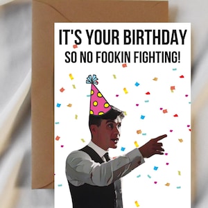 Peaky Blinders Geburtstagskarte, Tommy Shelby digitale Geburtstagskarte, Sofortiger Download Peaky Blinders, Geschenk Peaky Blinders
