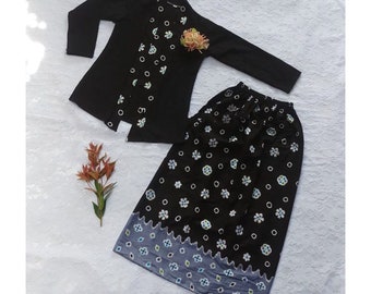 Kinder Polararu Kebaya Set Elegant en Sierlijk voor, Kebaya Jurk, Kebaya, Kebaya Modern, Kebaya Encim, Kebaya Bali, Kebaya Set