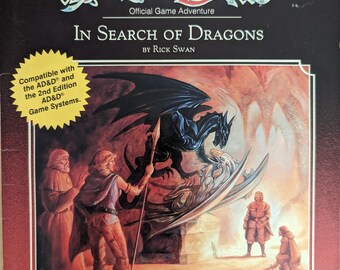 Advanced Dungeons & Dragons 2nd Edition: DLE1 - DragonLance - In Search of Dragons