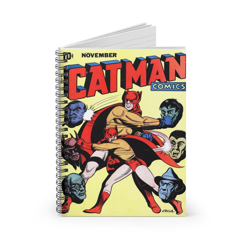 Cat-man Issue 26 Golden Age Edition Catman Superhero Comic Book Reading ...