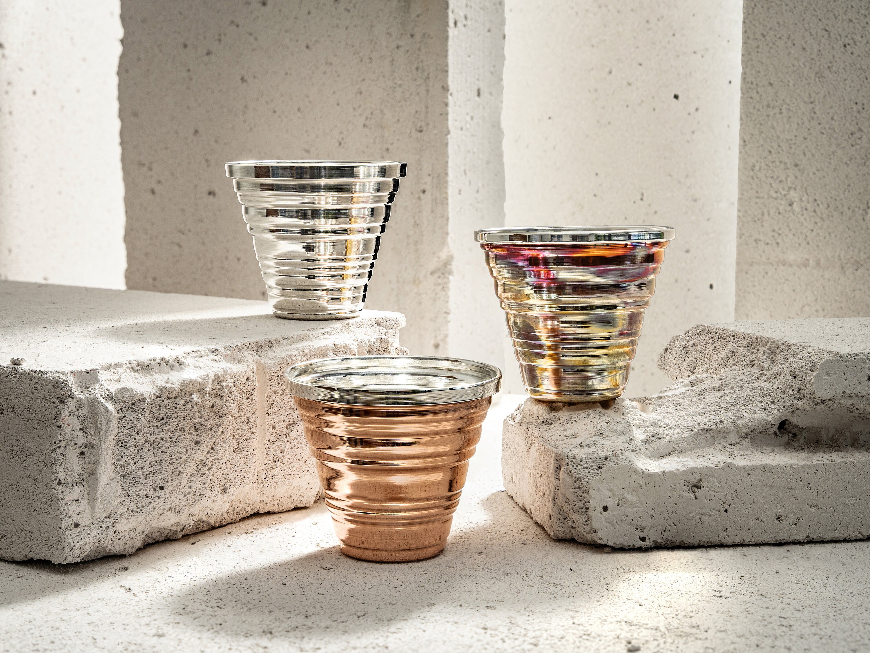 【新品】ネルデザイン　Solid copper cup 250ml 新品】ネルデザインSolid copper cup 250ml