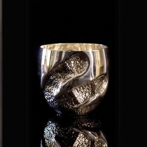 Handmade Chased Copper Tumbler Nr.29 - One Of A Kind Collection