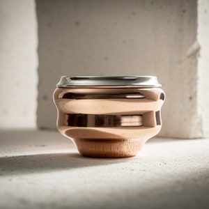 Handmade Solid Copper Cup | Handcrafted Copper Tumbler 350 ml