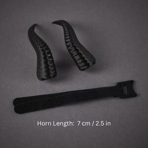 Demon Horn Headphone Attachment | Cosplay Gamer Accessory image 3
