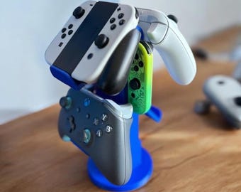 Gaming Controller Tower: Multi-Controller & Headset Stand