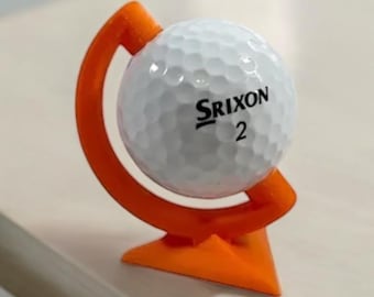 Golf Ball Display Stand: Hole In One Gift, Man Cave Decor