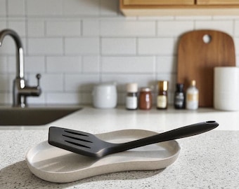Spatula and Spoon Rest Tray: Kitchen Utensil Holder