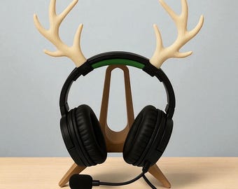 Deer Antler Headset Attachment: Cosplay Headphone Decor