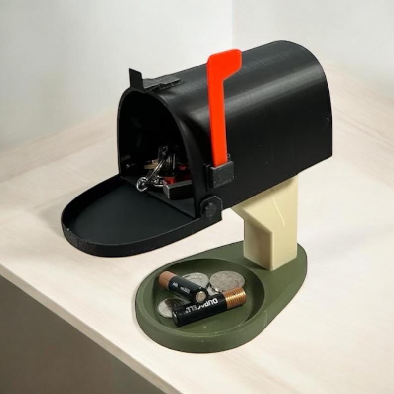 Mini Desktop Mailbox | Office Desk Organizer image 3