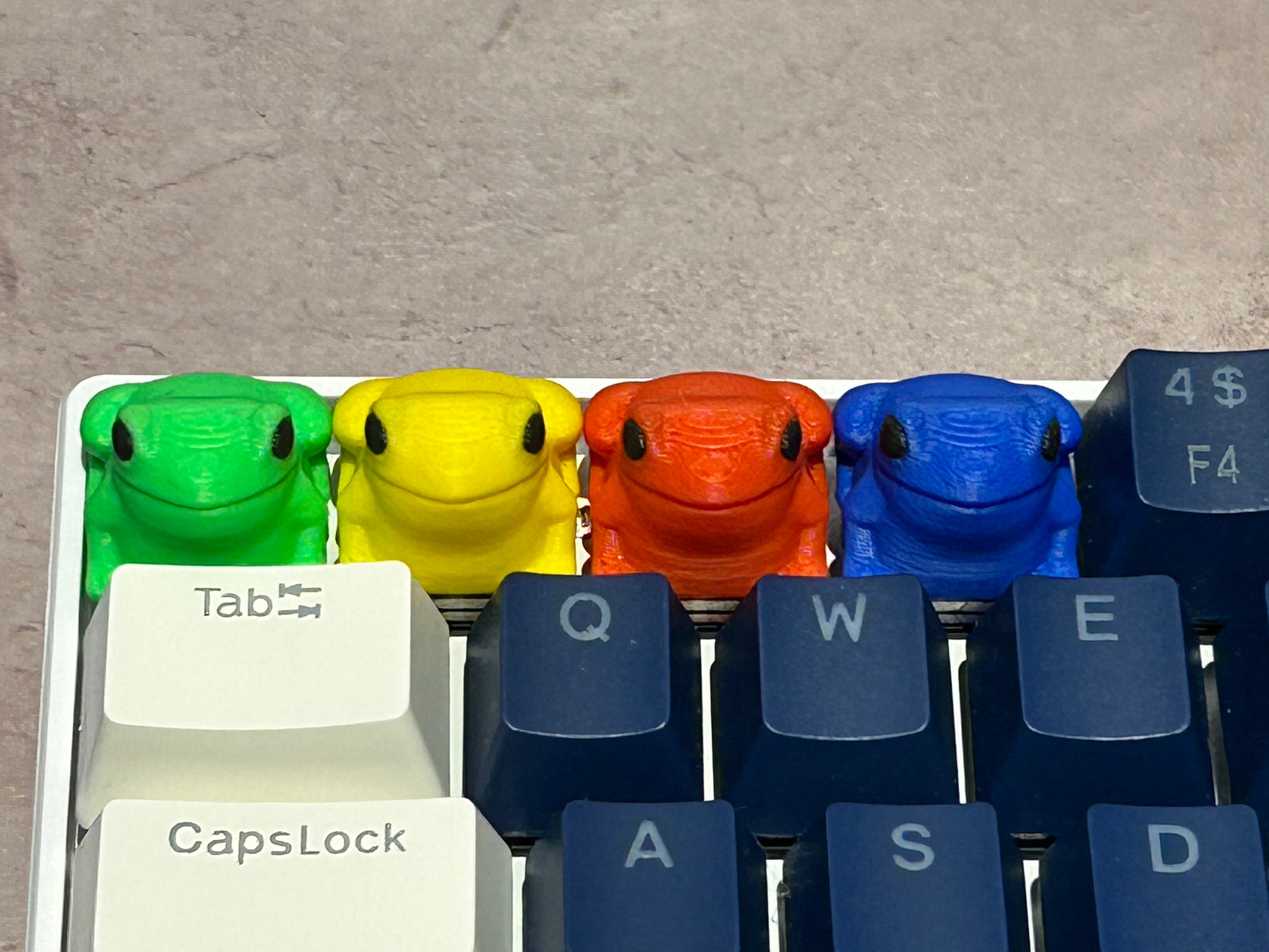 Cute Frog Keycap | Whimsical Keyboard Accessory - Etsy