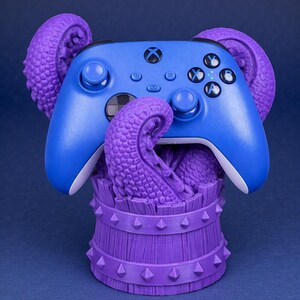 Kraken Tentacle Controller Stand | Gamer Decor image 3