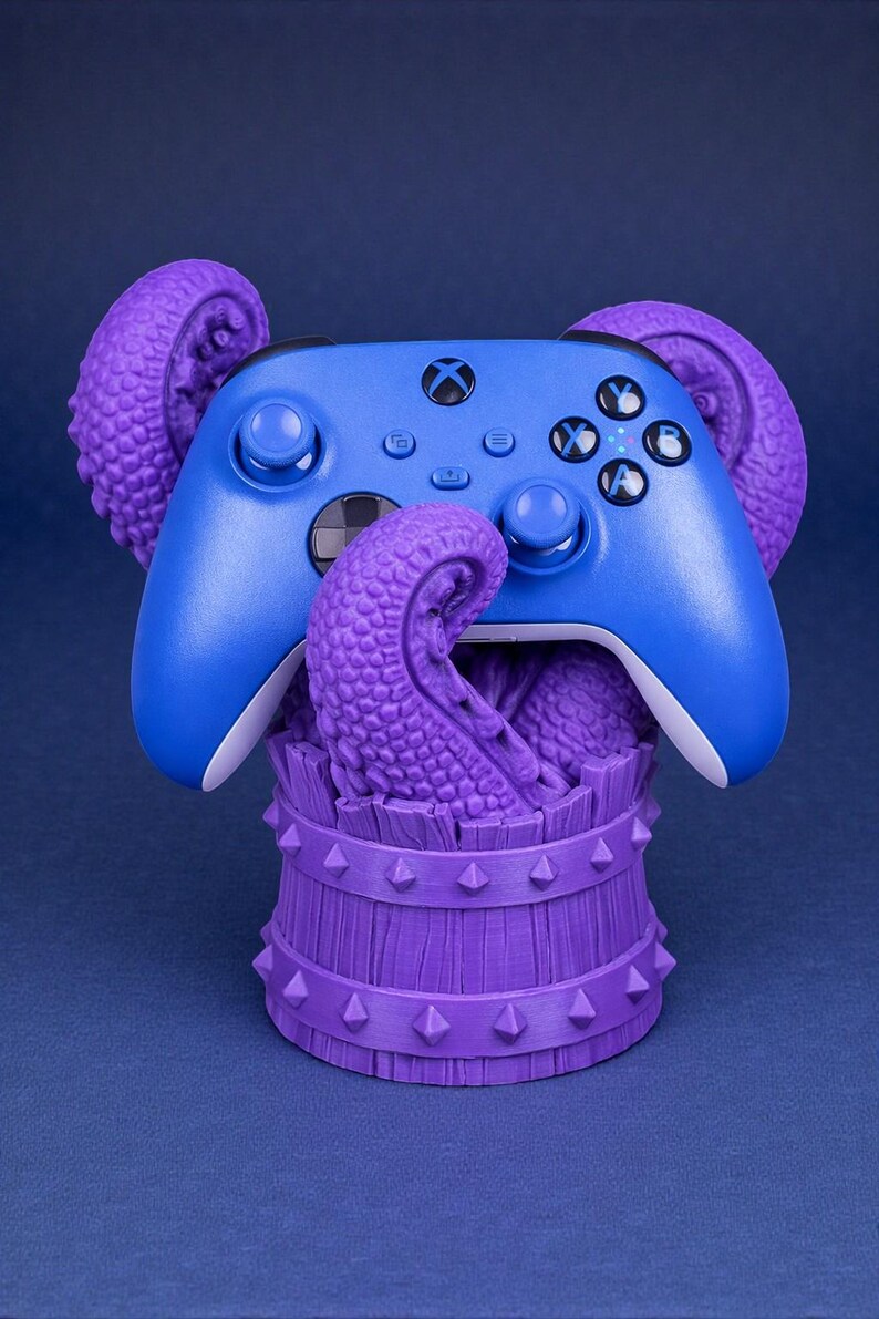 Kraken Tentacle Controller Stand | Gamer Decor image 3