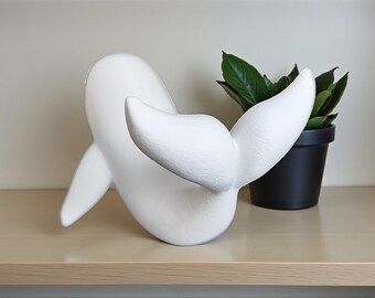 【美品】サカナ　クジラ　オブジェ　置物　インテリア　工芸品　美術品　A3314 クジラの彫刻 | クジラの棚飾り | 海の動物の置物 - Etsy 日本
