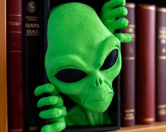 Alien Book Nook: Wkładka do półki z książkami science fiction dla miłośników książek