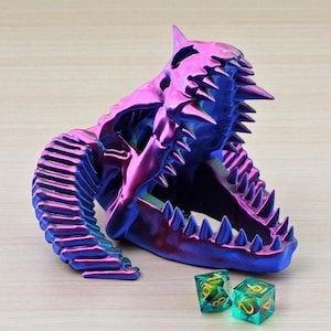 Dragon Skull Dice Tower: Fantasy DND Dice Roller