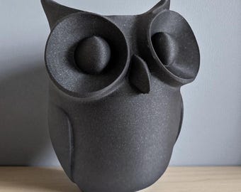 Modern uilbeeldje | Minimalistisch plankdecor