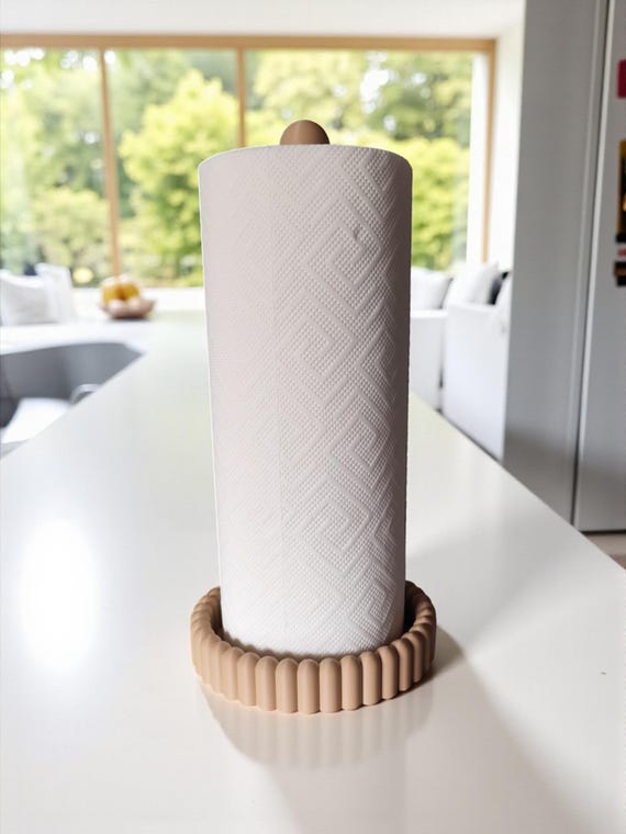 Minimalistischer Papierhandtuchhalter: Moderner Küchenarbeitsplattenständer