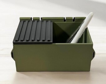 Mini Dumpster Desktop Organizer: Quirky Pen & Pencil Holder