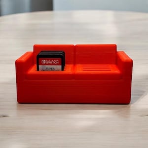 Supporto per videogiochi Switch Mini Couch / Supporto per videogiochi Nintendo Switch / Supporto per videogiochi Mini Sofa / Simpatico espositore per videogiochi / Regalo per giocatori