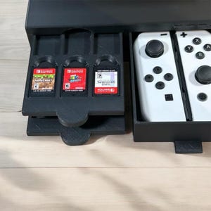 Retro Computer Nintendo Switch Dock: Gaming Console Display & Organizer image 6