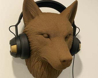 Wolf Kopfhörer Halterung: Gaming-Headset Ständer